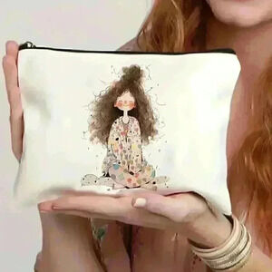 Cute Girl Makeup Bag